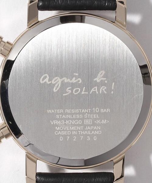 agnes b.(アニエスベー)の「LM02 WATCH FBRD936(アナログ腕時計・メンズ・ブラック・FREE)」の6枚目の写真