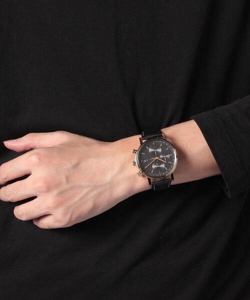 agnes b.(アニエスベー)の「LM02 WATCH FBRD936(アナログ腕時計・メンズ・ブラック・FREE)」の4枚目の写真