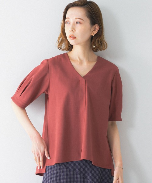 【URBAN　RESEARCH　ROSSO】パフスリーブブラウス アーバンリサーチ ロッソ URBAN RESEARCH ROSSO パフスリーブ