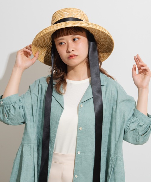 MERLOT(メルロー)の「ジオメトリック刺繍シャツワンピース(シャツワンピース・レディース・ライトブルー/ブラック/ミント・FREE)」の20枚目の写真