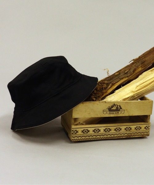 GIORDANO（ジョルダーノ）の「[GIORDANO] コットンバケットハット（ハット・レディース・ホワイト/ブラック/ホワイト系その他/ブラック系その他・FREE）」の3枚目の写真