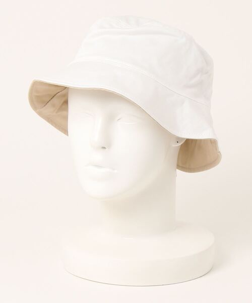 GIORDANO（ジョルダーノ）の「[GIORDANO] コットンバケットハット（ハット・レディース・ホワイト/ブラック/ホワイト系その他/ブラック系その他・FREE）」の8枚目の写真