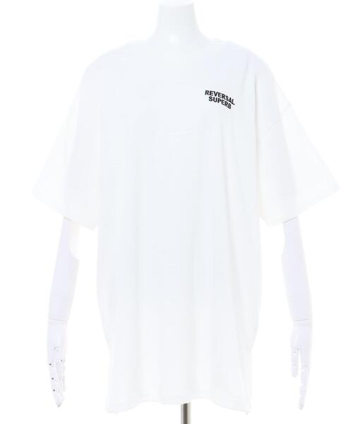 INGNI(イング)の「BACKカラーBOXロゴチュニックTシャツ(Tシャツ/カットソー・レディース・ホワイト系6/ホワイト×ブルー/ブラック×ホワイト/ホワイト×ピンク/ブルー系2/ブルー系7・M)」の15枚目の写真