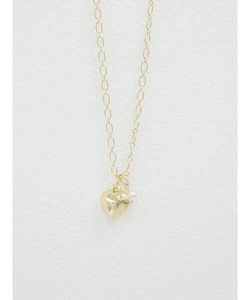 AMERICAN HOLIC（アメリカンホリック）の「プックリハートネックレス（ネックレス・レディース・ゴールド/シルバー・FREE）」の15枚目の写真