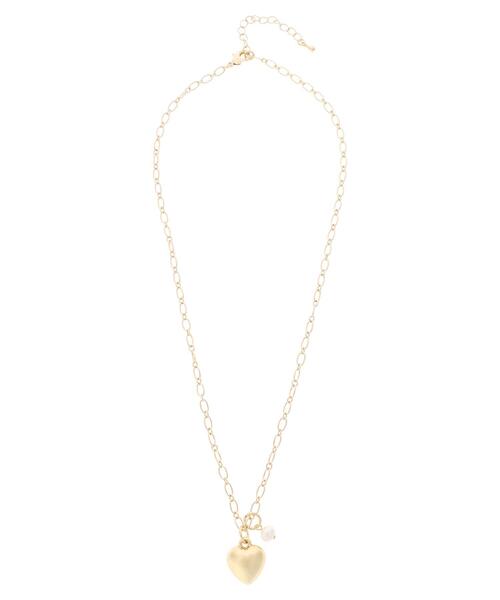 AMERICAN HOLIC（アメリカンホリック）の「プックリハートネックレス（ネックレス・レディース・ゴールド/シルバー・FREE）」の7枚目の写真