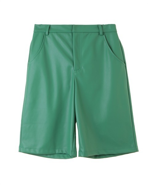 Candy Stripper(キャンディストリッパー)の「FAKE LEATHER HALF パンツ(その他パンツ・レディース・グリーン/ブラック・2)」の18枚目の写真