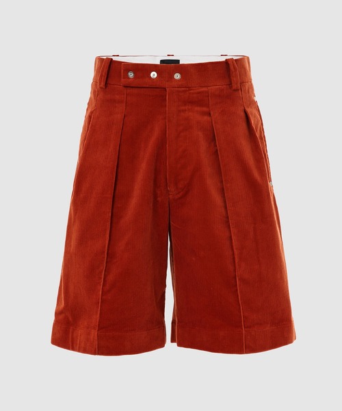 Omar Afridi(オマールアフリディ)の「PRESSED SHORTS(その他パンツ・メンズ・ブラウン系その他/ネイビー・46/48)」の2枚目の写真