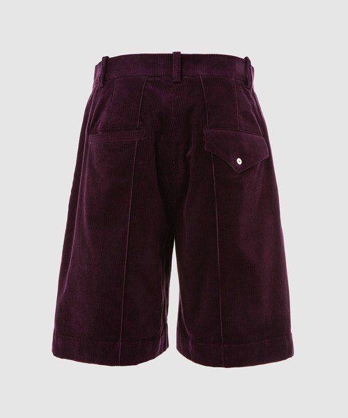 Omar Afridi(オマールアフリディ)の「PRESSED SHORTS(その他パンツ・メンズ・ブラウン系その他/ネイビー・46/48)」の4枚目の写真