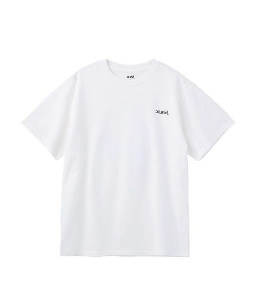 X-girl(エックスガール)の「PILLS S/S TEE/バックプリント Tシャツ(Tシャツ/カットソー・レディース・グリーン/ホワイト/ブラック・XL/S/M/L)」の8枚目の写真