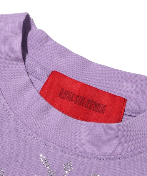 ANNA SUI（アナスイ）の「ANNA SUI ATMOS アストロアナTshirt【SP】（Tシャツ/カットソー・レディース・ホワイト/ブラック/パープル・M/L）」の6枚目の写真