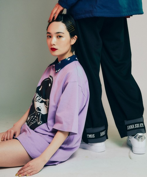ANNA SUI（アナスイ）の「ANNA SUI ATMOS アストロアナTshirt【SP】（Tシャツ/カットソー・レディース・ホワイト/ブラック/パープル・M/L）」の22枚目の写真