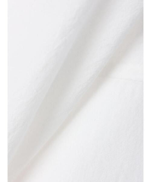 CRAFT STANDARD BOUTIQUE(クラフトスタンダードブティック)の「スキッパーサイドスリットチュニック *◆(シャツ/ブラウス・レディース・ブラック/オフホワイト/オレンジ・FREE)」の9枚目の写真
