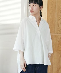 スキッパーサイドスリットチュニック *◆