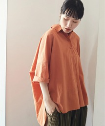 スキッパーサイドスリットチュニック *◆