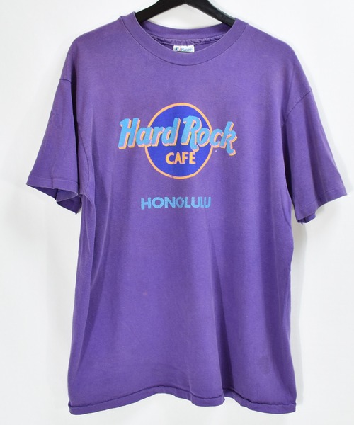 【ヴィンテージ古着】Hard Rock CAFE / ハードロックカフェ ロゴ プリントTシャツ USA製