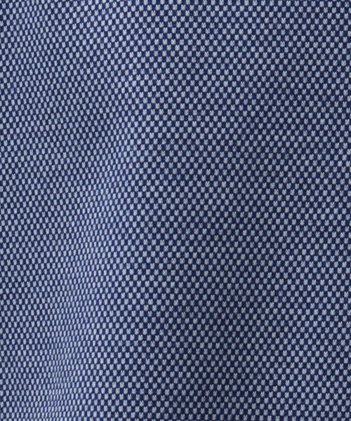 Stutostein Nolley's（シュテットシュタインノーリーズ）の「下前配色ポロシャツ（オシャレなクールビズポロ）（ポロシャツ・メンズ・ブルー/ホワイト系その他2/ネイビー・S/M/XL/L）」の7枚目の写真