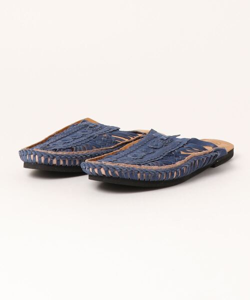 チャイハネ（チャイハネ）の「【チャイハネ】ジョパシューズ 山羊革サンダルS（サンダル・レディース・ブラック/レッド/ブルー/キャメル・ONE SIZE）」の7枚目の写真