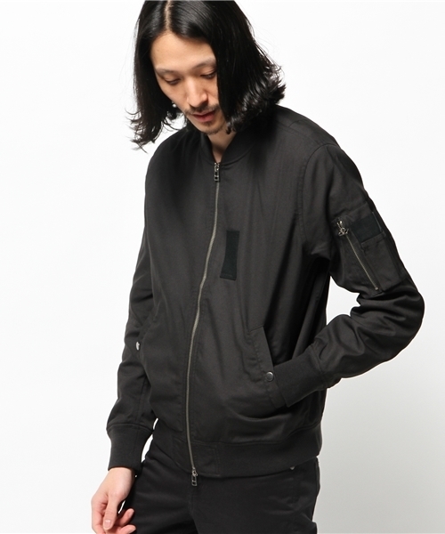 CIAOPANIC TYPY(チャオパニックティピー)の「メモリードビーMA1ジャケット(その他アウター・メンズ・ブラック/ネイビー・MEDIUM/LARGE)」の9枚目の写真