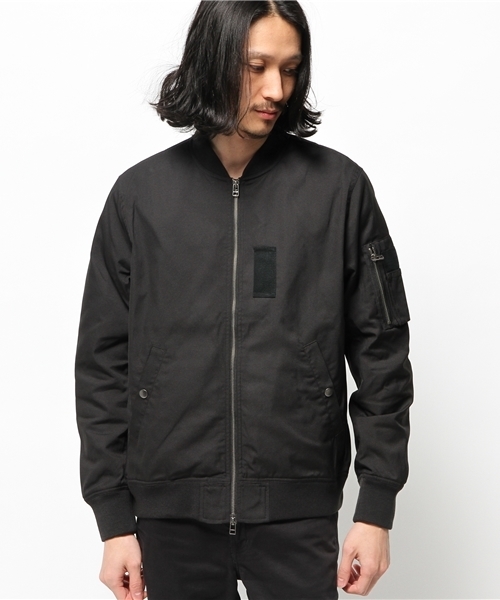 CIAOPANIC TYPY(チャオパニックティピー)の「メモリードビーMA1ジャケット(その他アウター・メンズ・ブラック/ネイビー・MEDIUM/LARGE)」の3枚目の写真