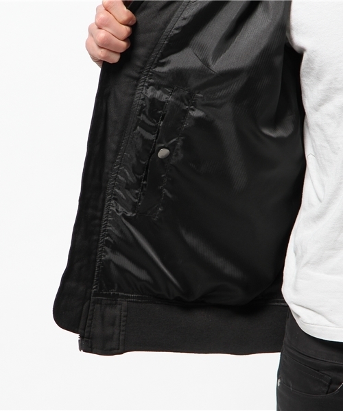 CIAOPANIC TYPY(チャオパニックティピー)の「メモリードビーMA1ジャケット(その他アウター・メンズ・ブラック/ネイビー・MEDIUM/LARGE)」の15枚目の写真