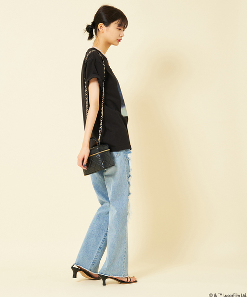 U by SPICK&SPAN(ユーバイスピックアンドスパン)の「STARWARS TEE(Tシャツ/カットソー・レディース・ブラック・FREE)」の11枚目の写真