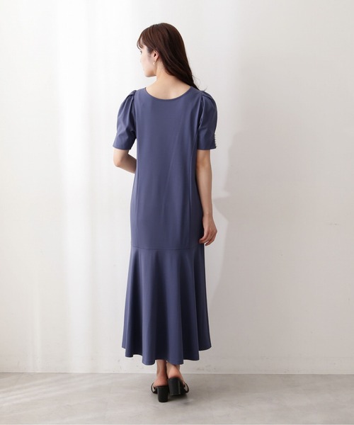 PROPORTION BODY DRESSING（プロポーションボディドレッシング）の「カットマーメイドワンピース / 1212240704（ワンピース・レディース・ブルー/ブラック/ベージュ・SMALL/MEDIUM）」の8枚目の写真