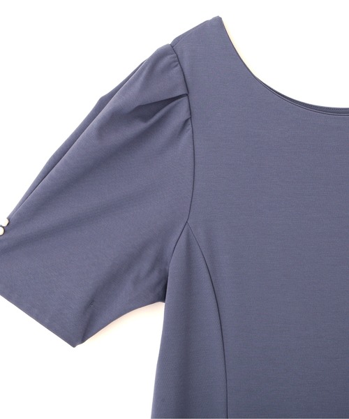 PROPORTION BODY DRESSING（プロポーションボディドレッシング）の「カットマーメイドワンピース / 1212240704（ワンピース・レディース・ブルー/ブラック/ベージュ・SMALL/MEDIUM）」の15枚目の写真