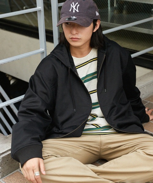 【Dickies/ディッキーズ】ビッグシルエット ワークフードジャケット ABAHOUSE｜【Dickies/ディッキーズ】ビッグシルエット Work
