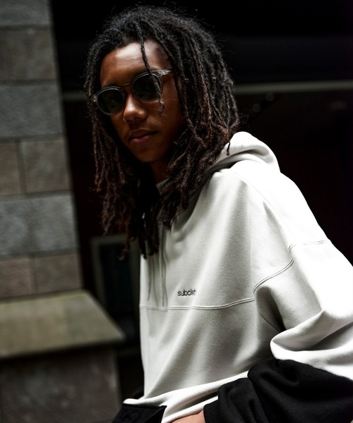 Subciety（サブサエティ）の「FOOTBALL PARKA（パーカー・メンズ・ブラック/グレー/オレンジ・SMALL/MEDIUM/LARGE/X-LARGE）」の12枚目の写真