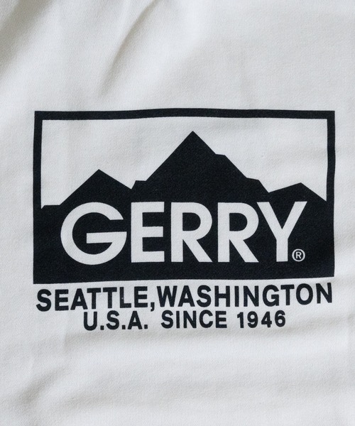 GERRY(ジェリー)の「【ag】〔GERRY/ジェリー〕 裏毛 ロゴ刺繍 フーデットパーカー(パーカー・メンズ・パープル/ホワイト/ブラック/アッシュグレー・LARGE/MEDIUM/X-LARGE)」の12枚目の写真