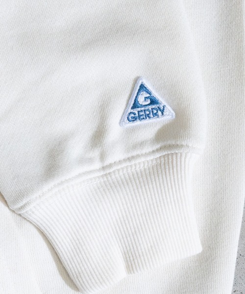 GERRY(ジェリー)の「【ag】〔GERRY/ジェリー〕 裏毛 ロゴ刺繍 フーデットパーカー(パーカー・メンズ・パープル/ホワイト/ブラック/アッシュグレー・LARGE/MEDIUM/X-LARGE)」の9枚目の写真