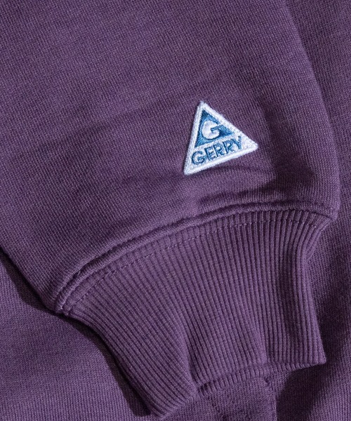 GERRY(ジェリー)の「【ag】〔GERRY/ジェリー〕 裏毛 ロゴ刺繍 フーデットパーカー(パーカー・メンズ・パープル/ホワイト/ブラック/アッシュグレー・LARGE/MEDIUM/X-LARGE)」の20枚目の写真