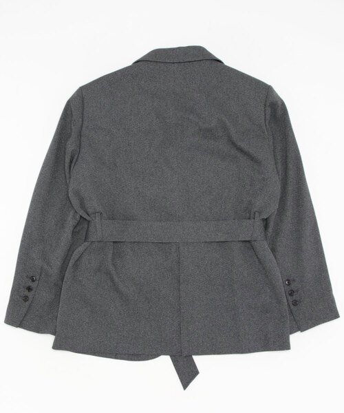 ADAM ET ROPE'（アダムエロペ）の「ボーイフレンドオーバージャケット（テーラードジャケット・レディース・ブラック系その他/ホワイト系その他2・FREE）」の4枚目の写真