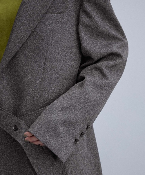 ADAM ET ROPE'（アダムエロペ）の「ボーイフレンドオーバージャケット（テーラードジャケット・レディース・ブラック系その他/ホワイト系その他2・FREE）」の15枚目の写真