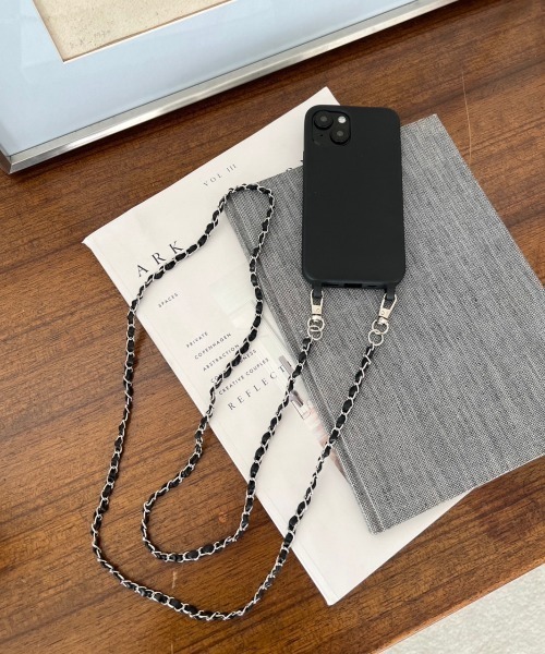 Me%(ミィパーセント)の「チェーンモバイルストラップ 157349(スマホグッズ・レディース・グレー/イエロー/グレー系その他/ゴールド/ベージュ・FREE)」の2枚目の写真