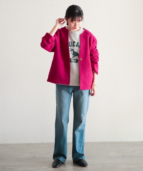 NOMBRE IMPAIR（ノンブルアンペール）の「オオハシPT裏毛 クルー