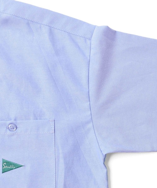 GLAZOS(グラソス)の「ビッグ長袖シャツ(シャツ/ブラウス・キッズ・ホワイト/ライトブルー/ブルー・140cm/150cm/160cm/170cm)」の17枚目の写真