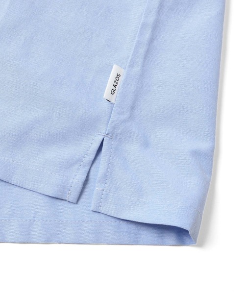 GLAZOS(グラソス)の「ビッグ長袖シャツ(シャツ/ブラウス・キッズ・ホワイト/ライトブルー/ブルー・140cm/150cm/160cm/170cm)」の20枚目の写真