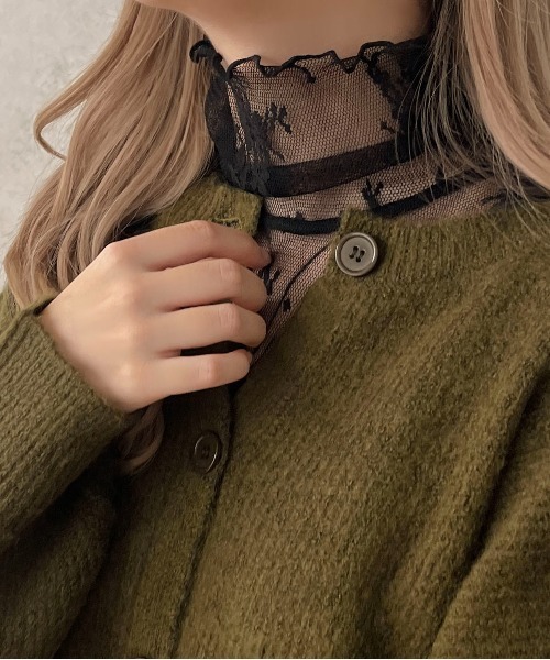 apres jour clair（アプレジュールクレア）の「【apres jour clair】レースシアートップス【ZOZOTOWN限定アイテム】（Tシャツ/カットソー・レディース・ベージュ/アイボリー/ブラック・フリー/X-LARGE）」の22枚目の写真