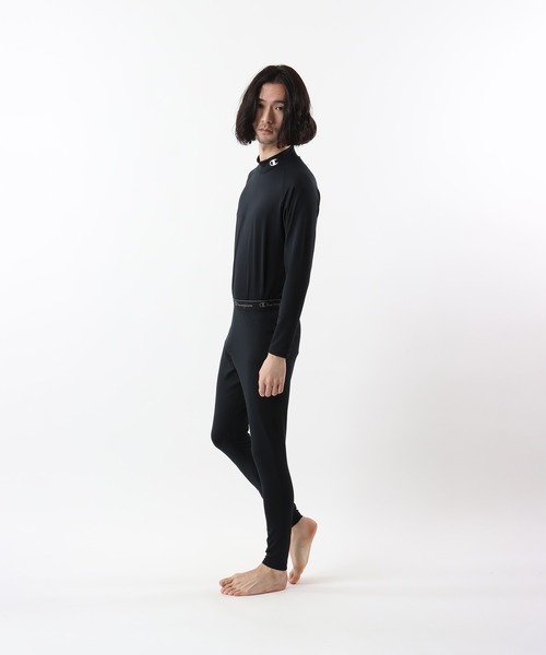 Champion(チャンピオン)の「【Champion/チャンピオン】メンズ ロングスパッツ(レギンス/スパッツ・メンズ・ブラック×ゴールド/ブラック系その他7・LARGE/MEDIUM/X-LARGE)」の9枚目の写真
