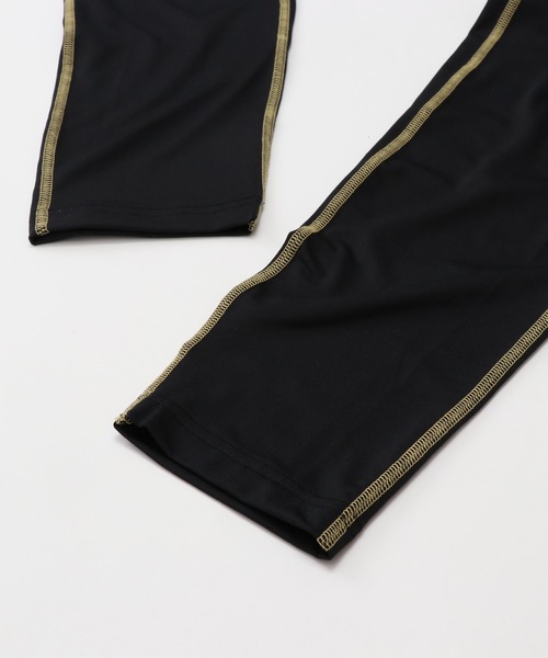 Champion(チャンピオン)の「【Champion/チャンピオン】メンズ ロングスパッツ(レギンス/スパッツ・メンズ・ブラック×ゴールド/ブラック系その他7・LARGE/MEDIUM/X-LARGE)」の3枚目の写真