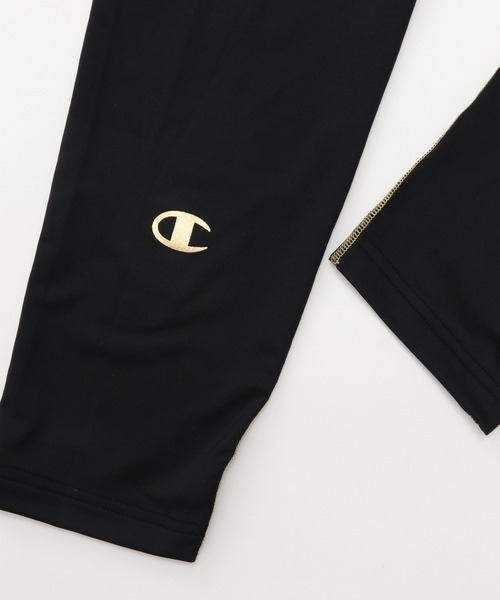 Champion(チャンピオン)の「【Champion/チャンピオン】メンズ ロングスパッツ(レギンス/スパッツ・メンズ・ブラック×ゴールド/ブラック系その他7・LARGE/MEDIUM/X-LARGE)」の6枚目の写真