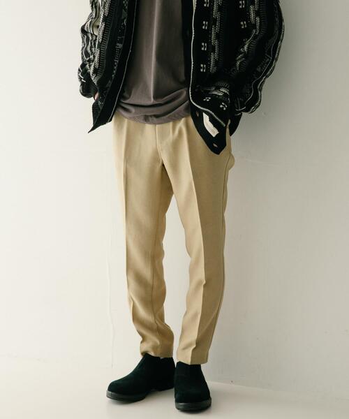 ITEMS URBANRESEARCH（アイテムズ アーバンリサーチ）の「ピンヘッド イージースラックス（その他パンツ・メンズ・ネイビー/ベージュ/ブラック・LARGE/MEDIUM）」の9枚目の写真