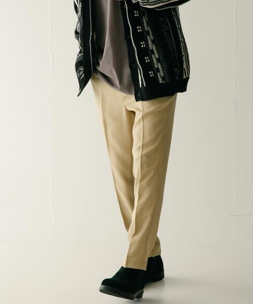 ITEMS URBANRESEARCH（アイテムズ アーバンリサーチ）の「ピンヘッド イージースラックス（その他パンツ・メンズ・ネイビー/ベージュ/ブラック・LARGE/MEDIUM）」の10枚目の写真