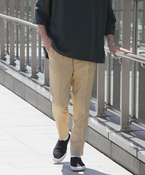 ITEMS URBANRESEARCH（アイテムズ アーバンリサーチ）の「ピンヘッド イージースラックス（その他パンツ・メンズ・ネイビー/ベージュ/ブラック・LARGE/MEDIUM）」の19枚目の写真
