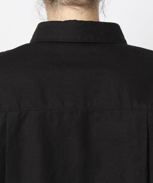 LOWRYS FARM（ローリーズファーム）の「ミリタリークロップドシャツ　123089（シャツ/ブラウス・レディース・カーキ/ブラック・FREE）」の16枚目の写真