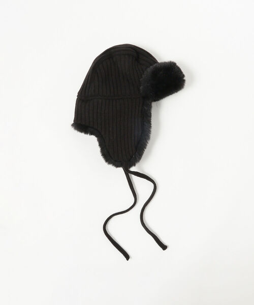 Ray BEAMS（レイビームス）の「CONTROL FREAK × Ray BEAMS / 別注 フライト キャップ（ニットキャップ/ビーニー・レディース・グリーン系その他5/ブラウン系その他4/ブラック・ONE SIZE）」の22枚目の写真