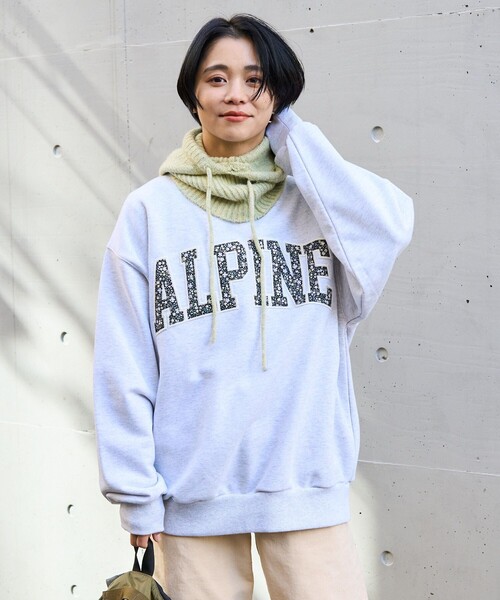 FREAK'S STORE（フリークスストア）の「フラワー柄ワッペンスウェット