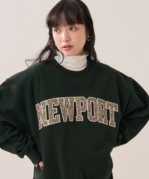 FREAK'S STORE | フラワー柄ワッペンスウェット(スウェット)