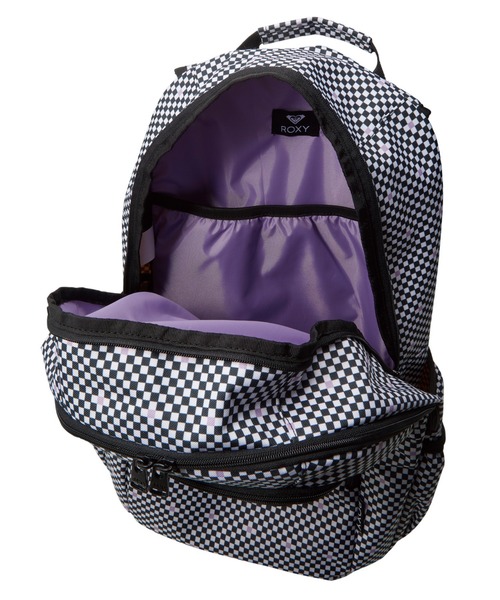 ROXY（ロキシー）の「GO OUT PLUS/ロキシーバックパック・リュックサック（バックパック/リュック・レディース・ホワイト/ブラック/レオパード・FREE）」の7枚目の写真